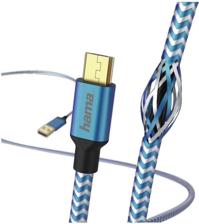 Image du produit Hama USB A – Micro USB (1.50 m, USB 2.0)