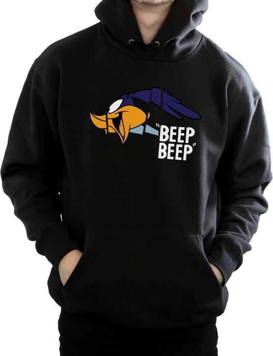 Immagine prodotto Looney Tunes Road Runner Beep Beep Felpa con Cappuccio Uomo (3XL)