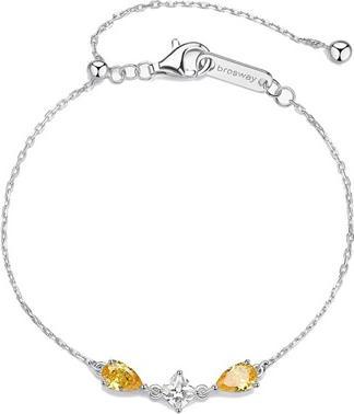 Produktbild Brosway - Energy Yellow Fancy cubic zirconia silver bracelet FEY99