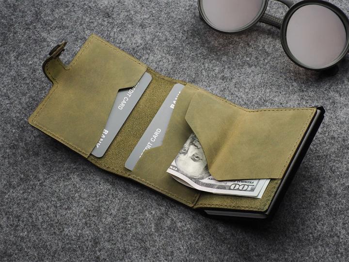 Actual product image Pularys Wallet HIKER credit card holder