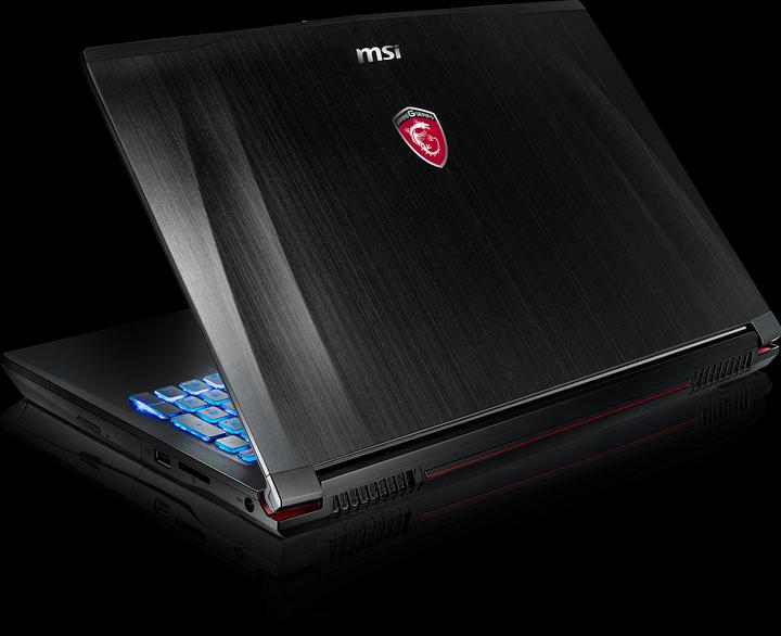 Actual product image MSI GE62 Apache Pro (15.60", Intel Core i7-6700HQ, 16 GB, 256 GB, CH)