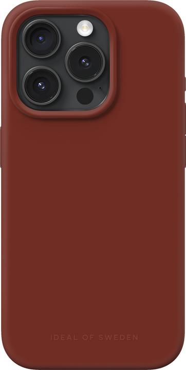 Immagine prodotto iDeal Of Sweden Cover in silicone di design Ambra scuro (Apple iPhone 15 Pro)
