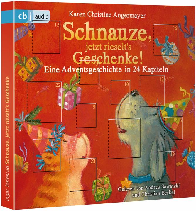 Produktbild Schnauze, jetzt rieselt's Geschenke (Karen Christine Angermayer, Andrea Sawatzki, Christian Berkel, Deutsch)