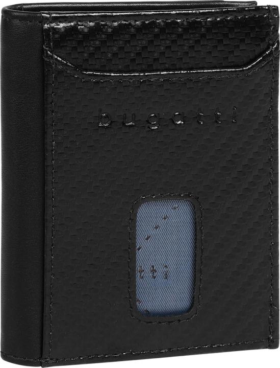 Immagine prodotto Bugatti Secure Slim - Porta carte di credito RFID con tasca per monete viennesi Comet