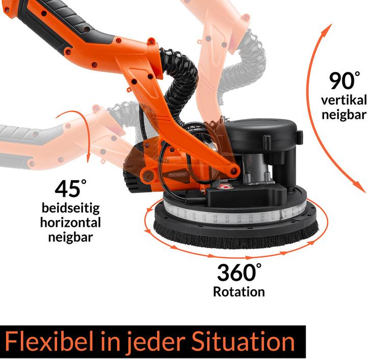 Produktbild Monzana Trockenbauschleifer (Trockenschleifer, 750 W)