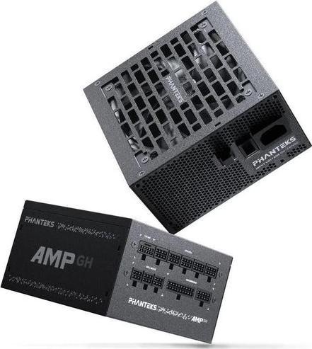 Actual product image Phanteks AMP GH 750W 80 PLUS Gold power supply, PCIe 5.1, ATX 3.1 - 750 watts, black (750 W)