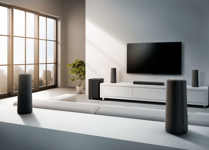 Produktbild Philips CSS5530B - Zenit Heimkino-Lautsprecher System