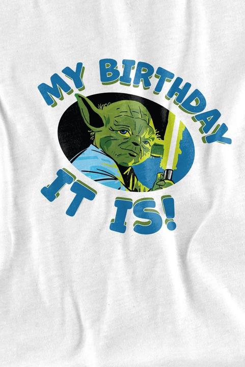Immagine prodotto Star Wars My Birthday It Is Maglietta Bambini (116)