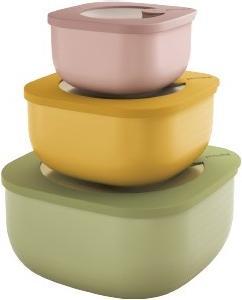 Actual product image Guzzini ECO STORE&MORE SET 3, flat containers