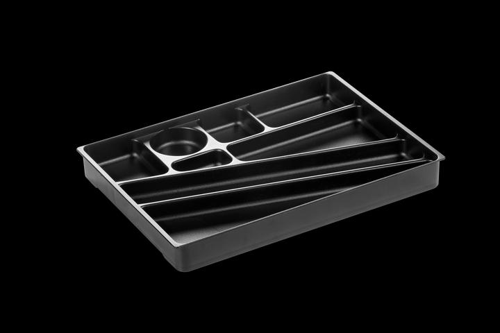 Actual product image Durable 1712004058 Desk tray polystyrene charcoal (24 x 34 cm)