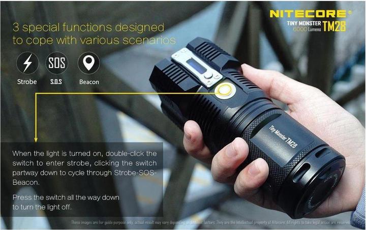 Image du produit Nitecore TM28 - 6000 lumens (14.20 cm, 6000 lm)