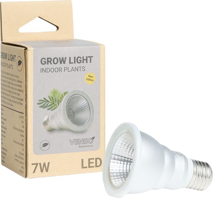 Produktbild Venso E27 Pflanzenlampe "Indoor plants" 7W 60° (LED, 240 V)