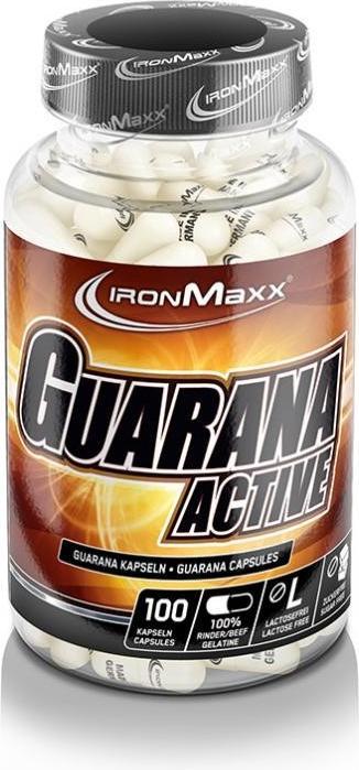 Actual product image IronMaxx Guarana Active (100 Piece, Capsules, 0.80 g)