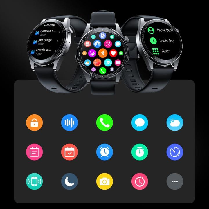 Image du produit Joyroom FC2 Classic Series Call Answering Smartwatch IP68 Black (JR-FC2) (47 mm)