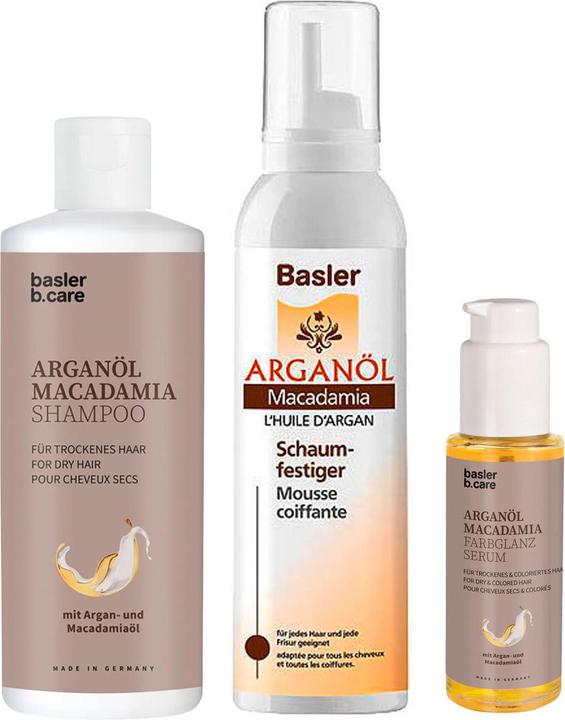 Basler Nature & Wellness Arganöl Macadamia Spezial Set (Haarpflege set)