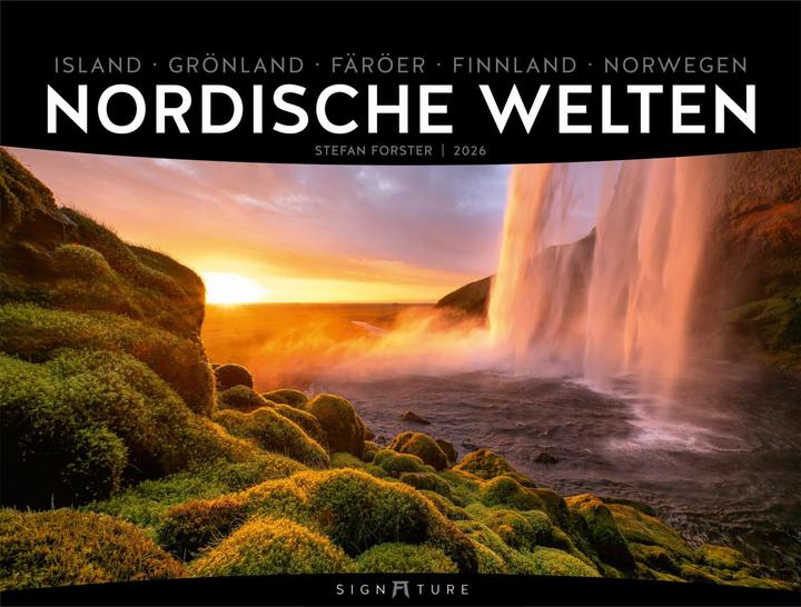 Nordische Welten - Signature Kalender 2026 (66 x 50 cm, Deutsch)