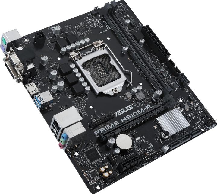 Actual product image ASUS PRIME H510M-R 1200 (LGA 1200, Intel H510, mATX)