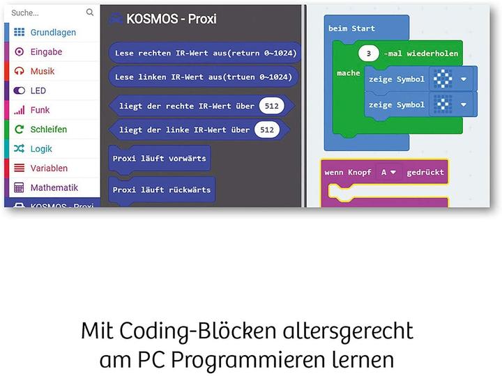 Actual product image Kosmos Proxi Programming Robot