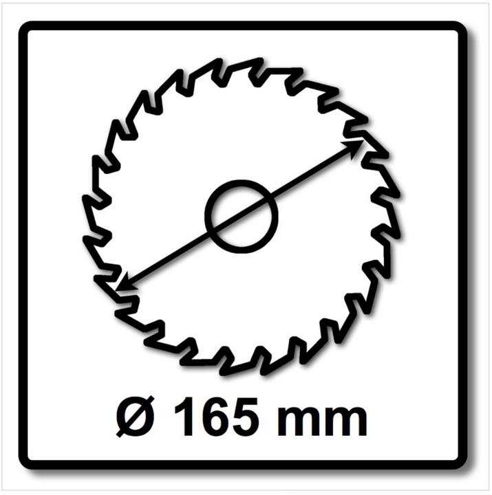 Produktbild Makita CIRCULAR SAW BLADE 165X20MM 24T
