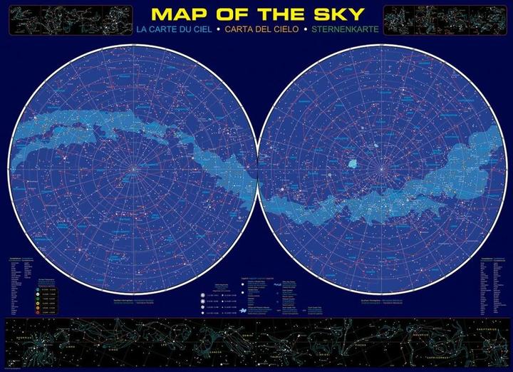 Image du produit Eurographics Carte du ciel 1000 pièces (1000 pièces)