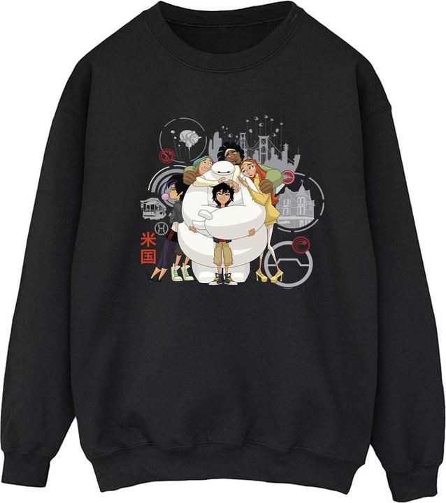 Disney Big Hero 6 Baymax Group Hug Sweatshirt (M)