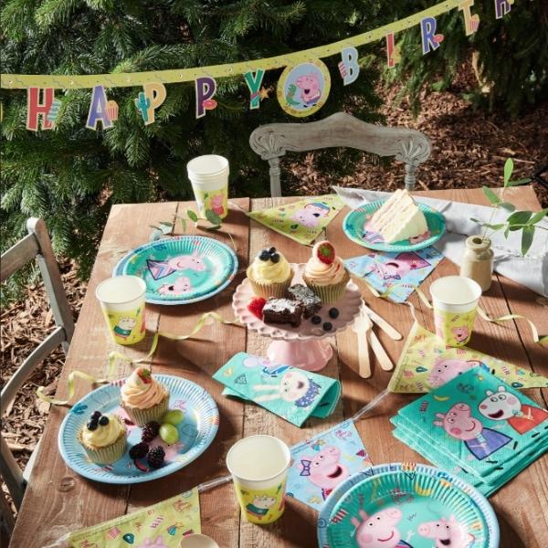 Image du produit Amscan 8 sets d'invitation Peppa Pig (8 pcs)