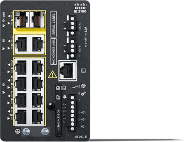 Immagine prodotto Cisco IE-3100-8T2C-E (10 Porti)