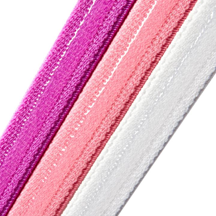 Actual product image adidas Hairbands Lila/Pink/Weiss