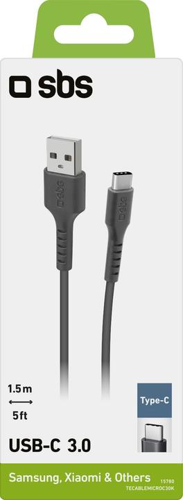 Image du produit SBS Câble de données USB 3.0 - Type C (1 m, USB 3.0)