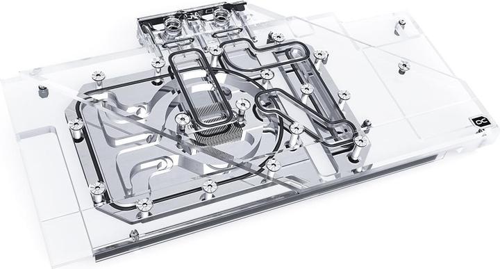 Produktbild Alphacool Eisblock Aurora GPX-A Radeon RX 6800/6800XT ROG Strix/TUF mit Backplate - Acryl + Nickel