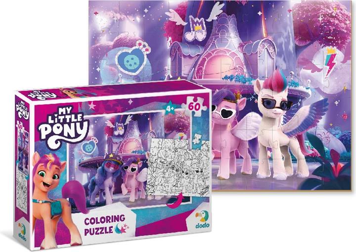 Produktbild Dodo Zum Ausmalen 2in1 My Little Pony (60 Teile)