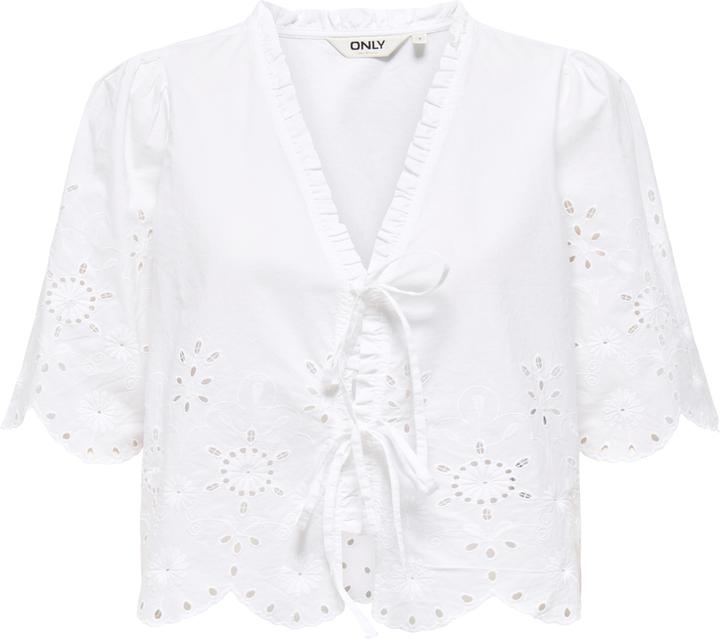 Immagine prodotto Only Onlmiffy S/S Emb Tie Top Os Wvn (M)