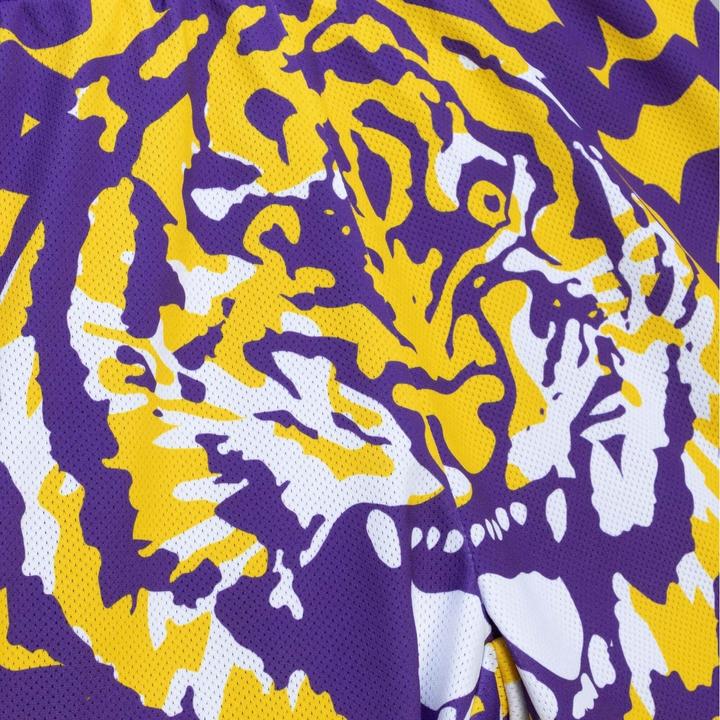 Produktbild Mitchell & Ness M&N Louisiana State University JUMBOTRON Shorts - L (L)