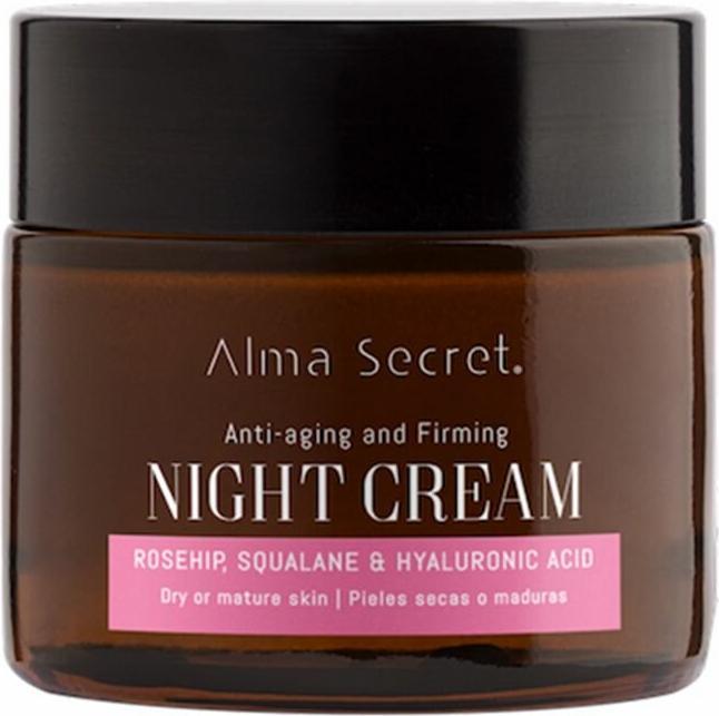 Alma Secret Night Cream Multi-Reparadora Antiedad Pieles Sensibles 50ml (50 ml)