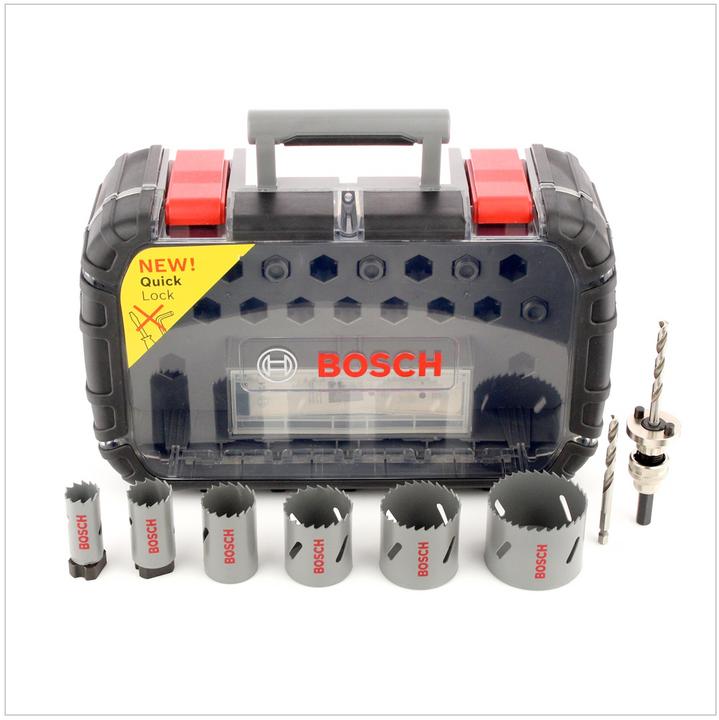 Produktbild Bosch Professional Zubehör HSS Bi-Metall-Lochsägen-Set (22, 29, 35, 44, 51, 64 Millimeter)