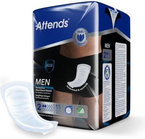 Actual product image Attends Man insert (16 x)