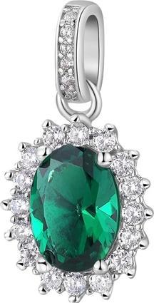 Brosway Elegant silver pendant Fancy Life Green FLG12