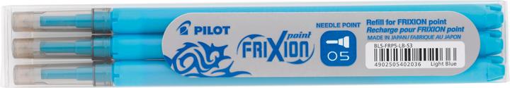 Produktbild Pilot FriXion Refill Point Set Set à 3 (Ersatzmine, Hellblau, 0.25 mm)