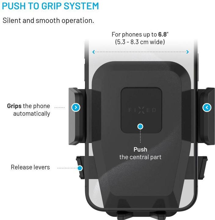 Image du produit Fixed Serrure Iconiq, noire