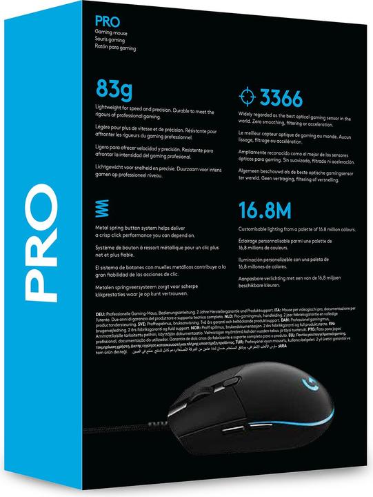 Actual product image Logitech G G Pro (Cable)