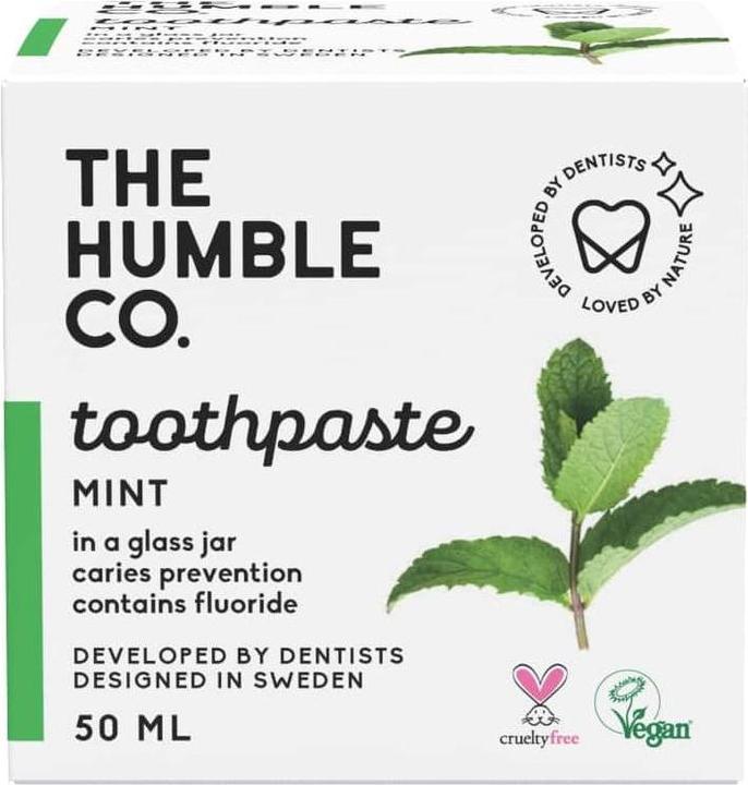 Image du produit The Humble Co. Pâte à dents dans un pot en verreFresh (50 ml)