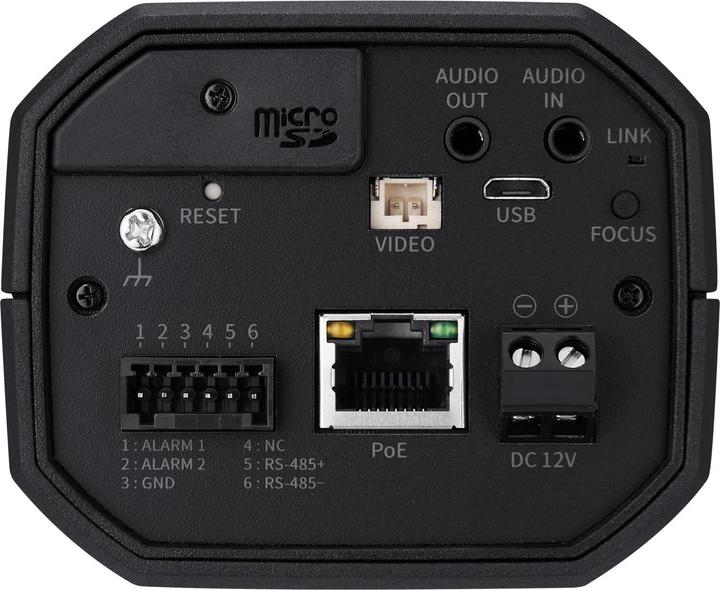 Actual product image Hanwha 2MP AI Box Camera (1920 x 1080 Pixels)