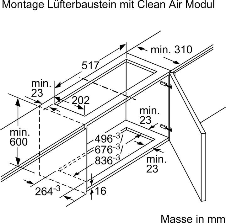Image du produit Bosch Hausgeräte DWZ1IX1C6