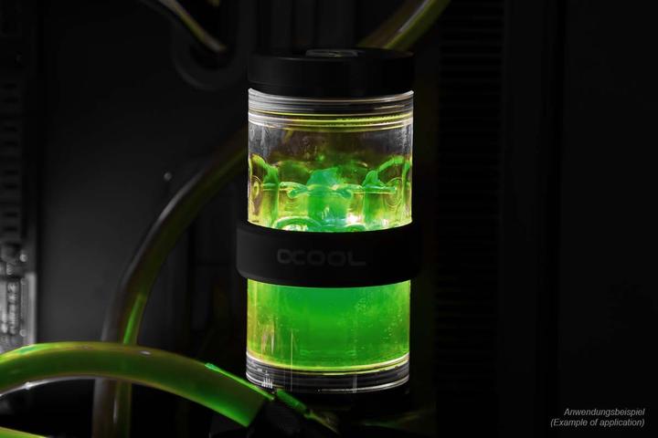 Actual product image Alphacool Ice Water Crystal Green (1000 ml, Ready-mix)