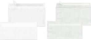 Image du produit Mailmedia Enveloppe DIN long, blanc-transparent 112 g-qm, dimensions : 110 x 220 mm, sans fenêtre (110 x 220 mm, 500 x)