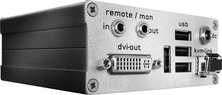 Produktbild Lindy KVM Extender DVI USB 2.0-RX(Basismodell DVI Fiber). LWL Duplex LC Receiver (ohne Optionen)