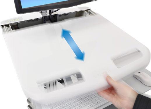 Image du produit Ergotron Chariot pour écran LCD / clavier / souris / CPU / notebook / scanner (open archi