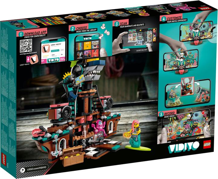 Actual product image LEGO Punk Pirate Ship (43114, LEGO Vidiyo)