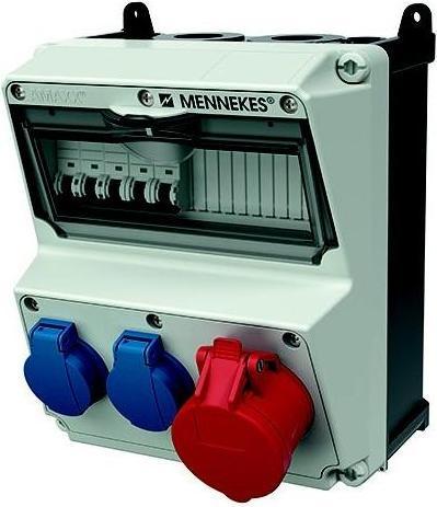 Produktbild Mennekes Steckdosen-Kombination (2 x, CEE 16/3)