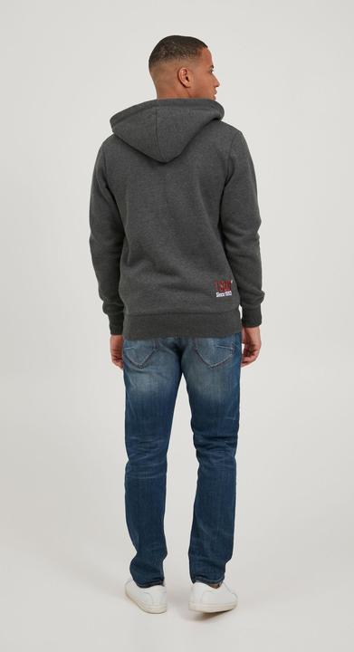 Immagine prodotto Solid BennZip Felpa Con Cappuccio Giacca Tuta Da Uomo Con Cappuccio Stampa (L)